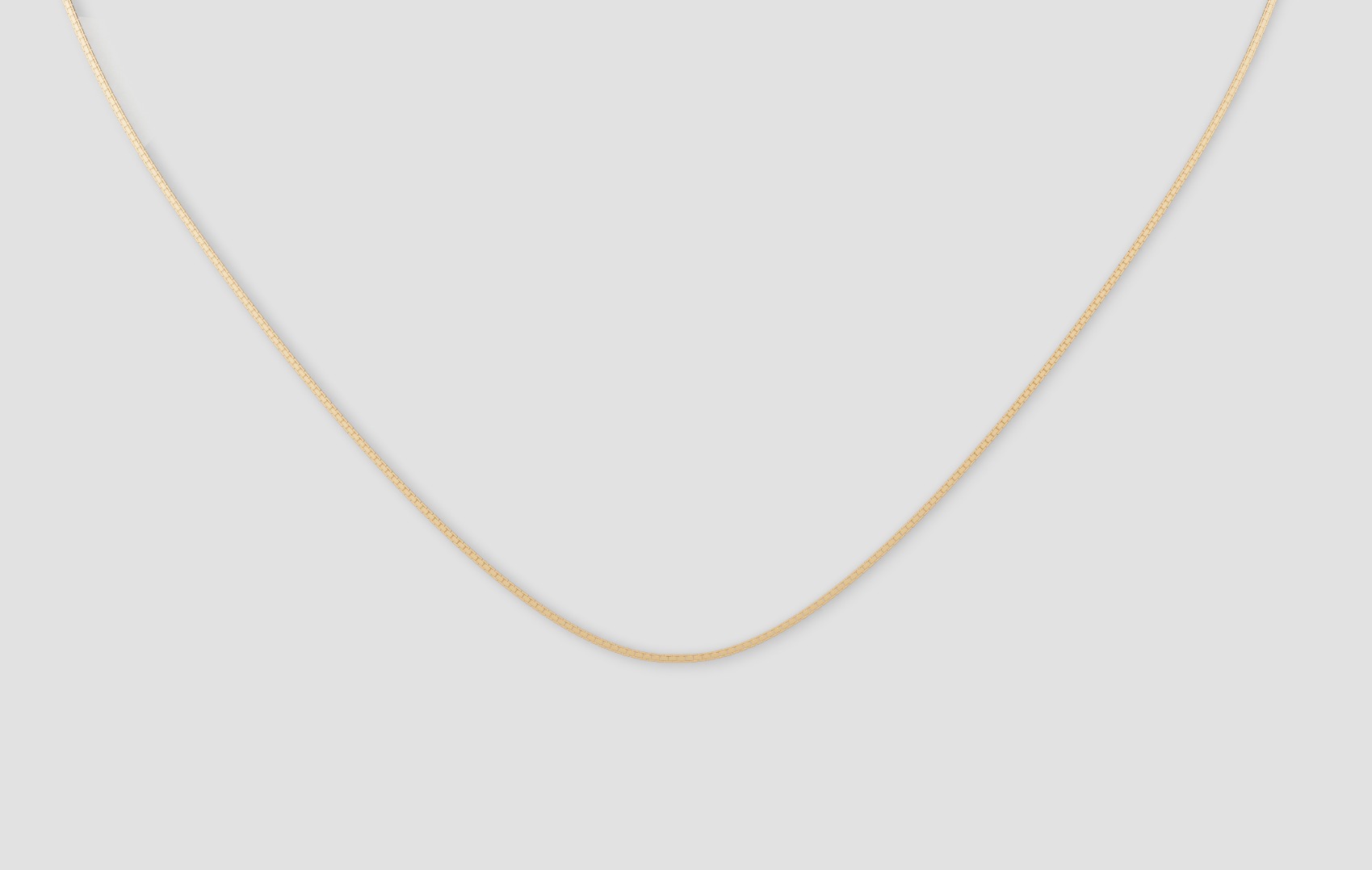 Gargantilha Veneza 45cm 18k